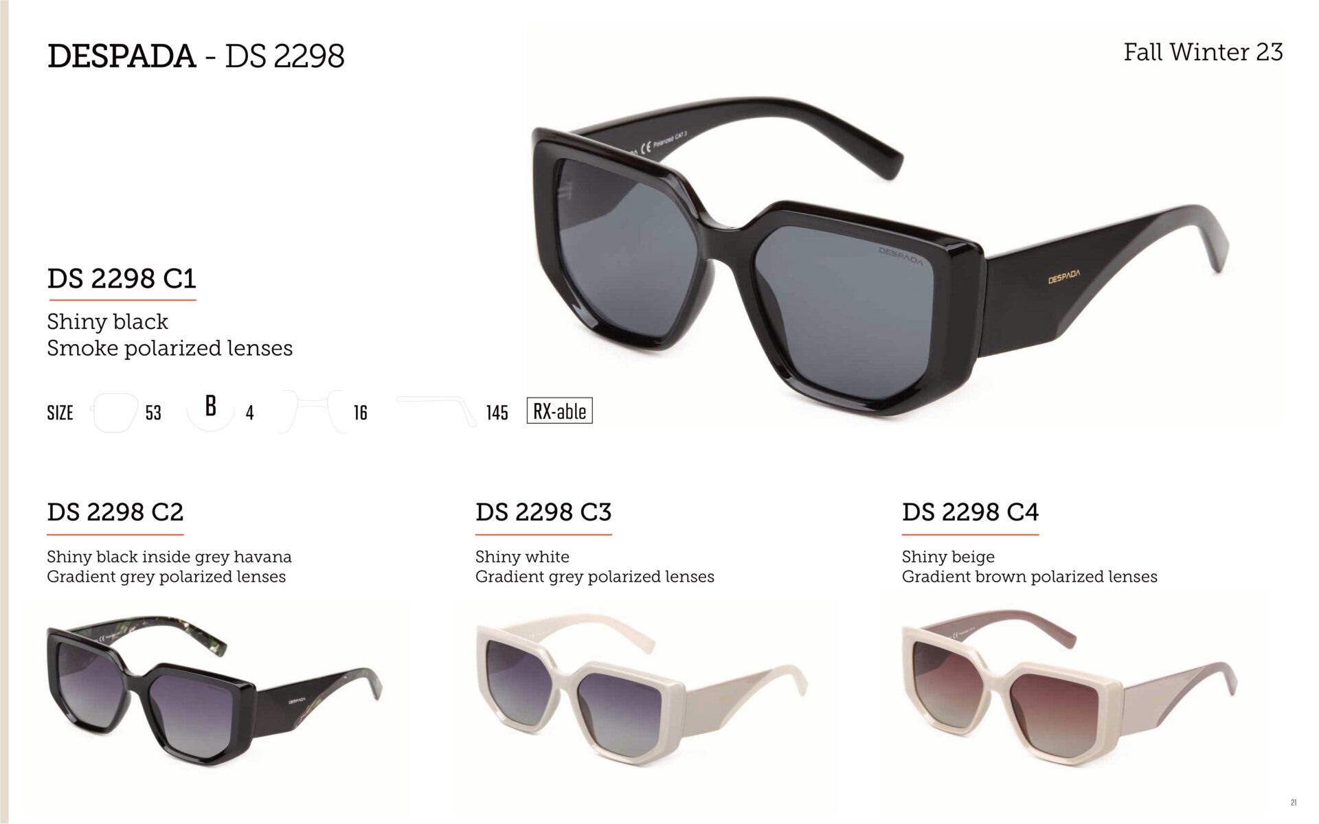Сонцезахисні окуляри DESPADA 2298 C02
