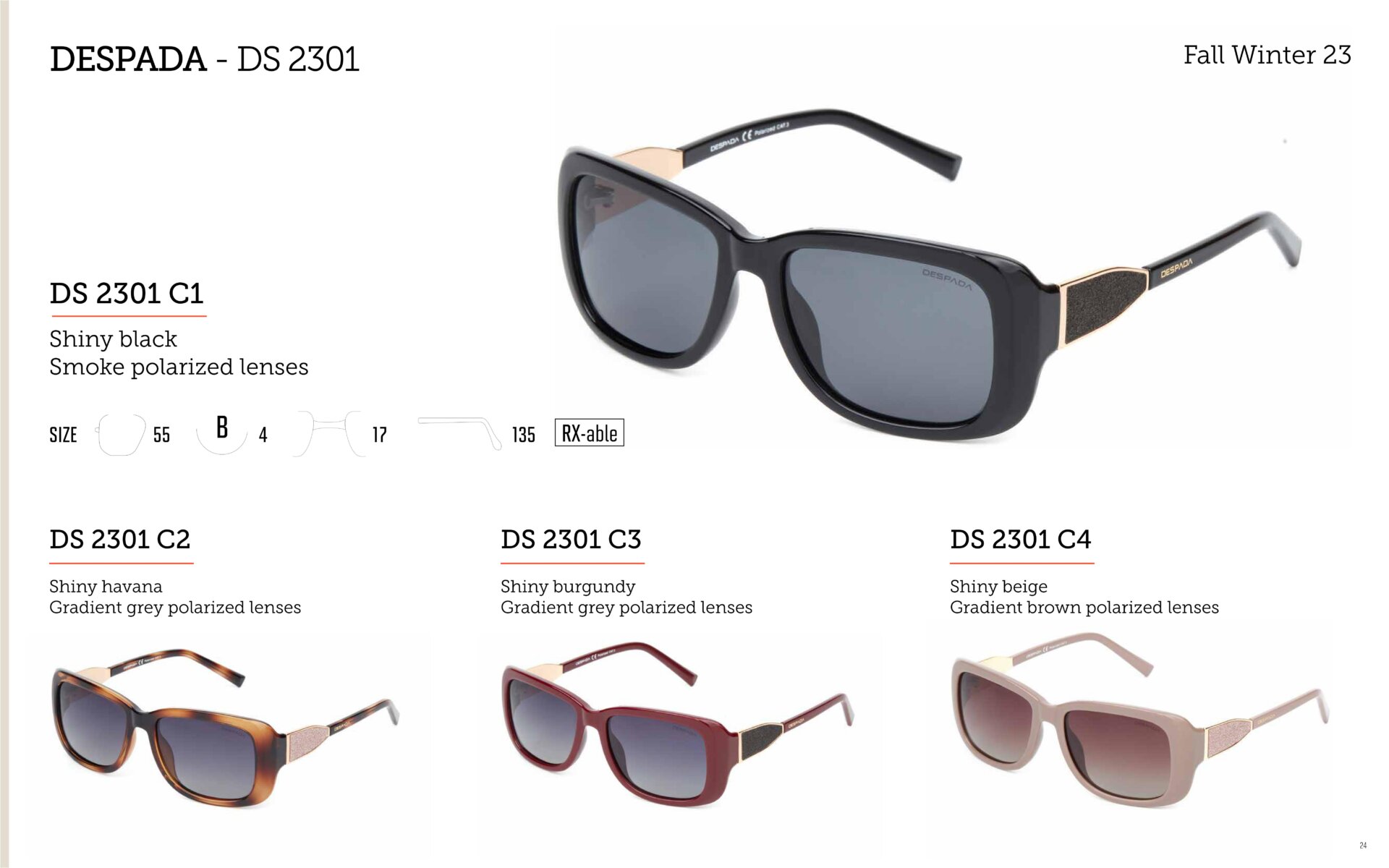 Сонцезахисні окуляри DESPADA 2301 C02