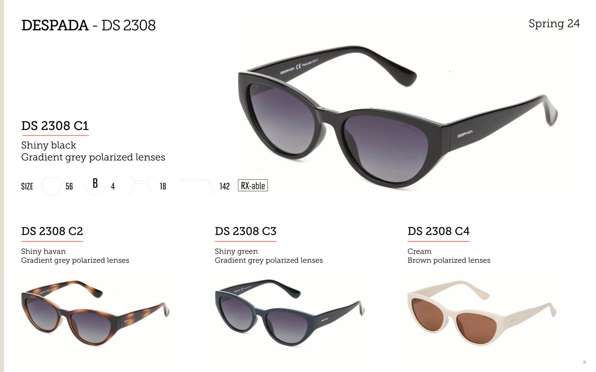 Сонцезахисні окуляри DESPADA 2308 C02