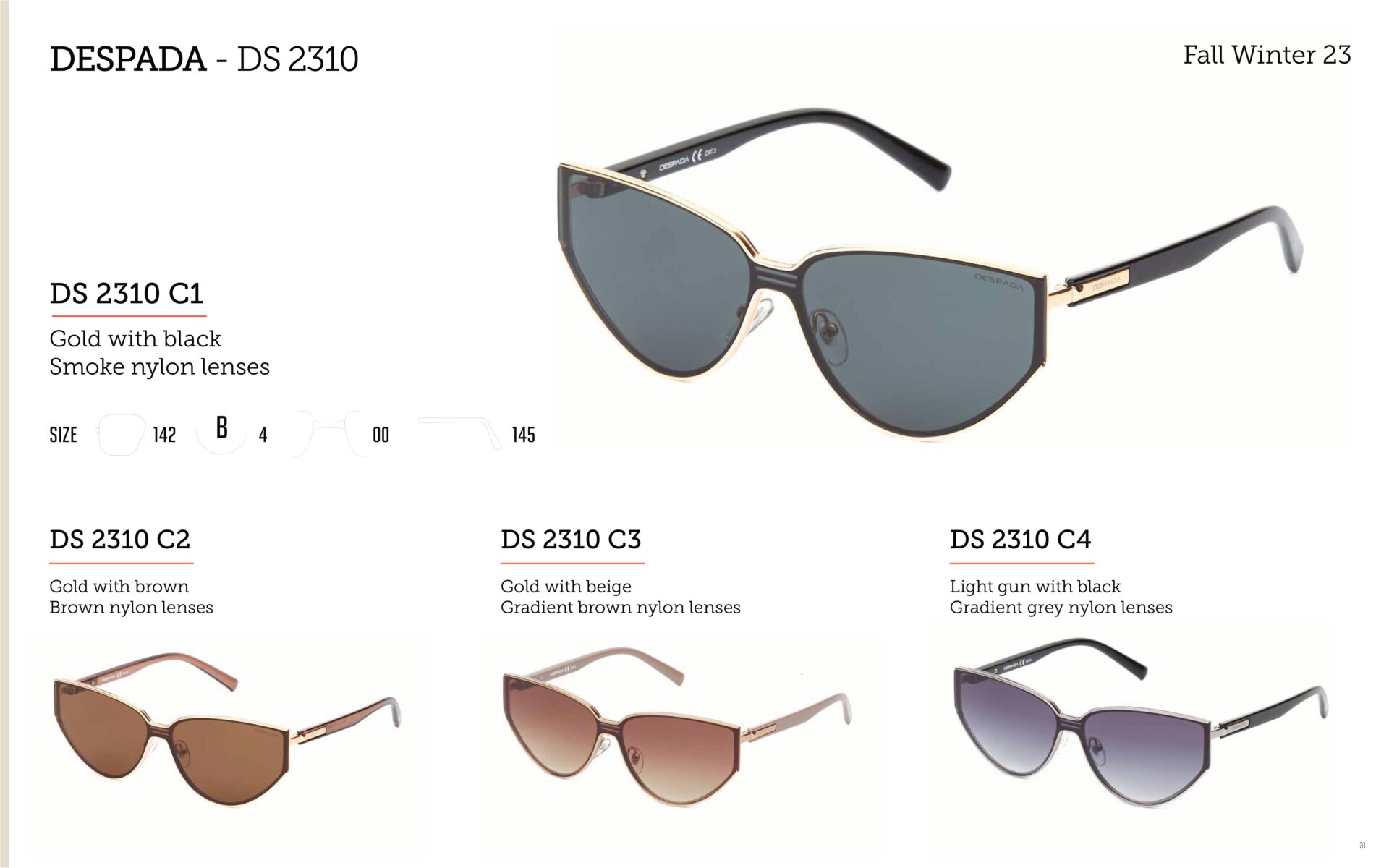 Сонцезахисні окуляри DESPADA 2310 C03