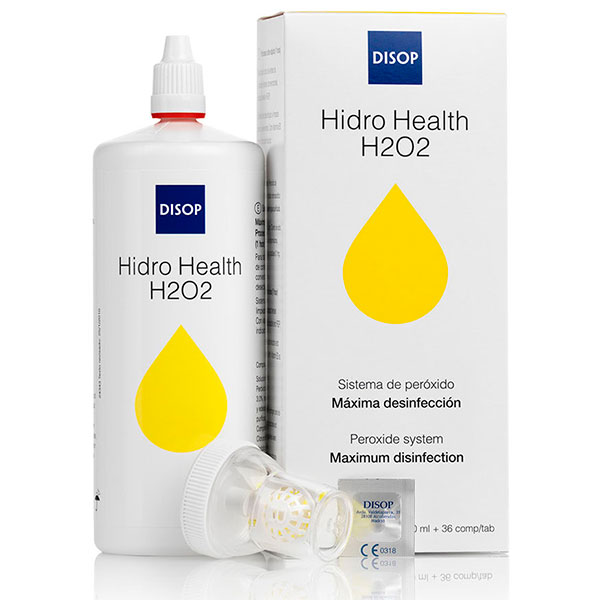 Розчин для контактних лінз глибокої очистки Disop Hidro Health H2O2