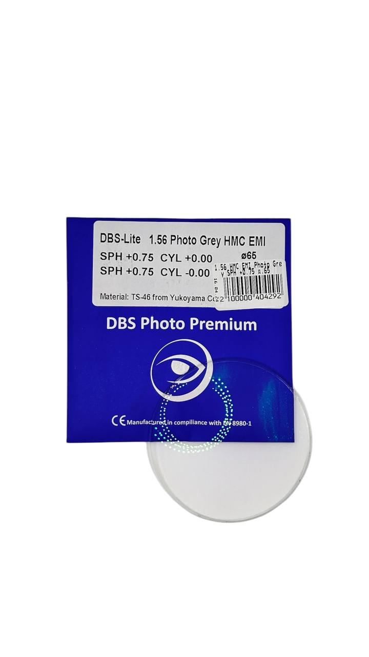 Оптична лінза DBS Photo Premium  HMC Grey 1,56 від -6 до +6